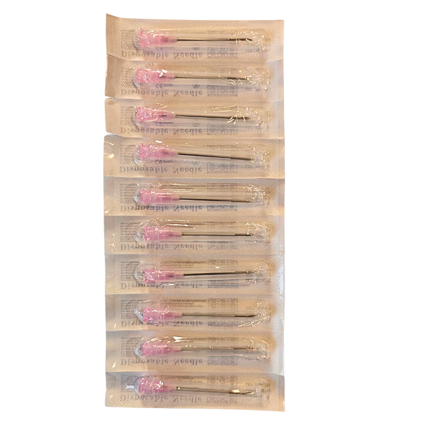 Edelstahl-Ausgabetuben für Spritzen – 10 Stück.