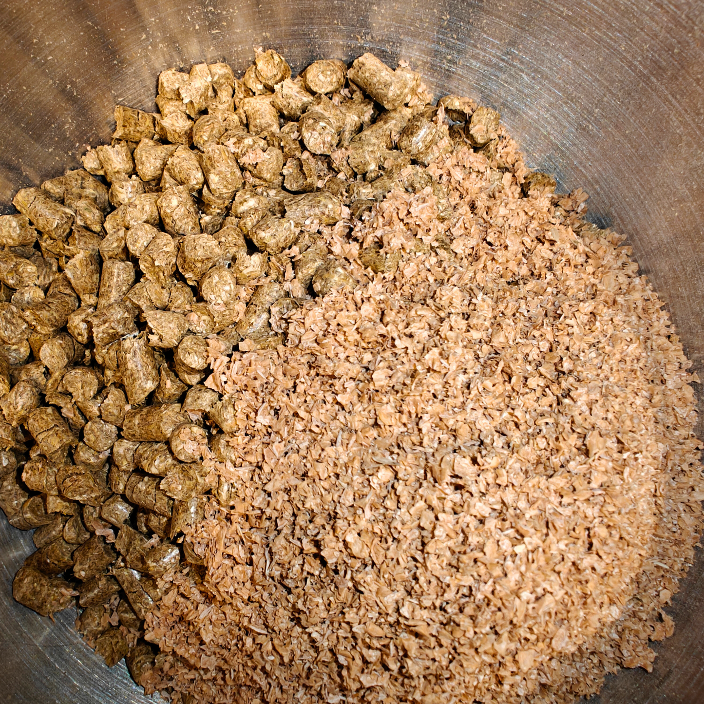 Organic straw based Sterile Mushroom Substrate