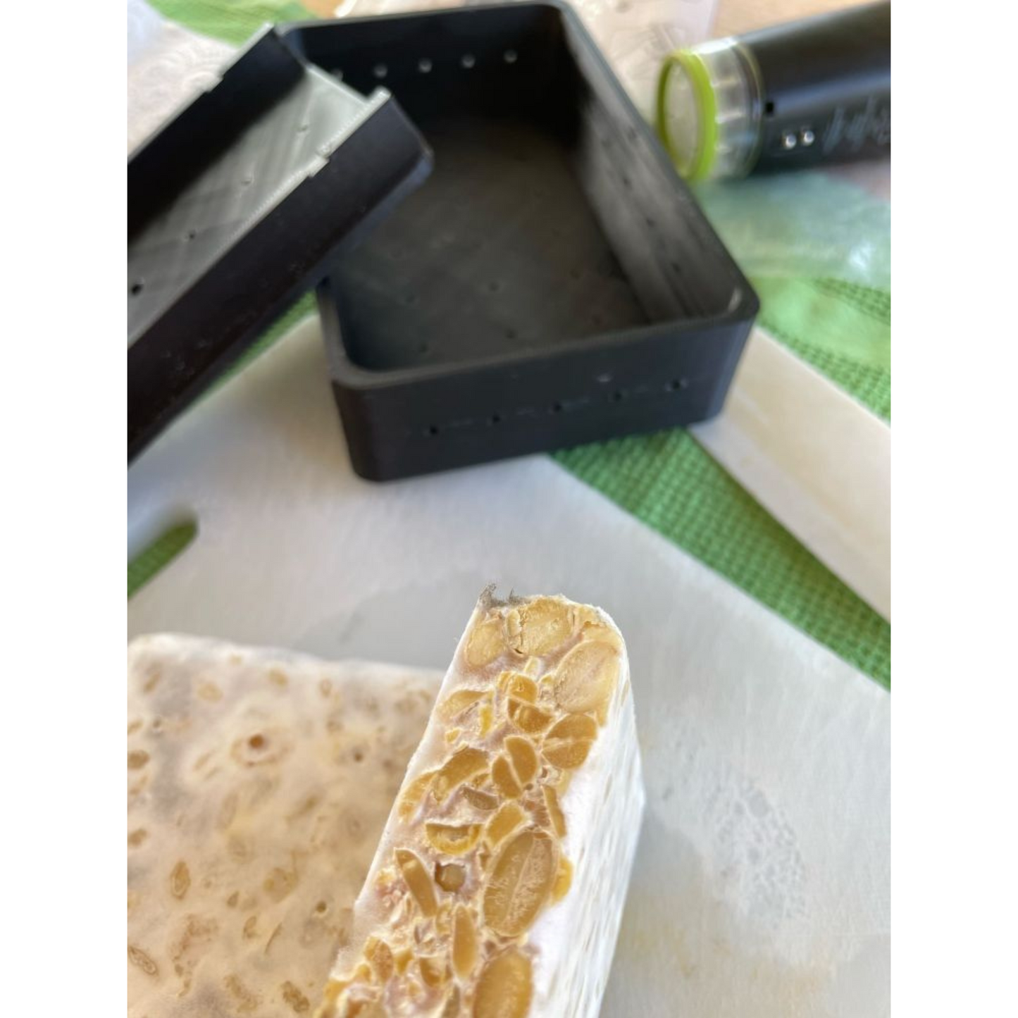 Tempeh-Zubereitungsset, um Tempeh zu Hause einfach und gesund zuzubereiten