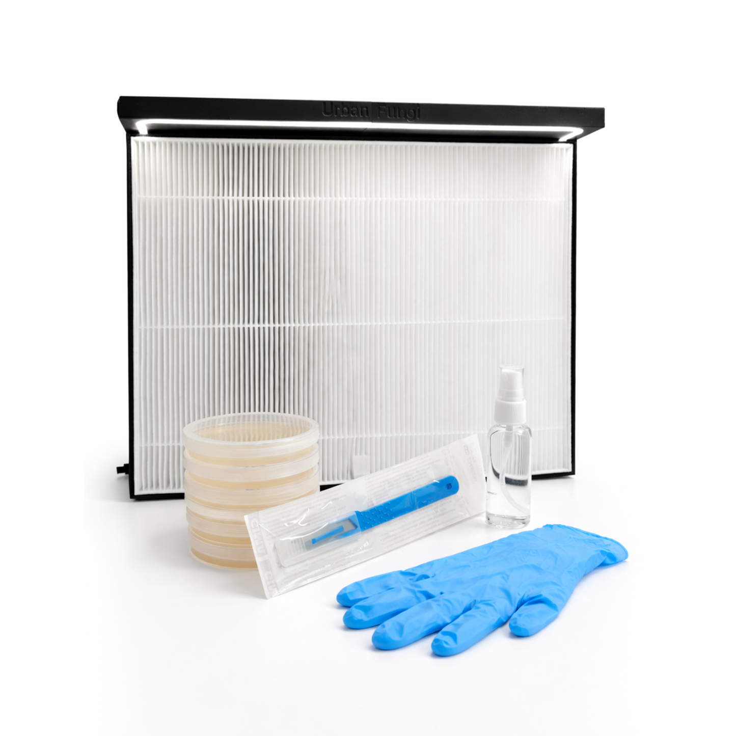 Laminar Flow Hood Kit Lab Starter Pack | HEPA Clean Air System + Tools